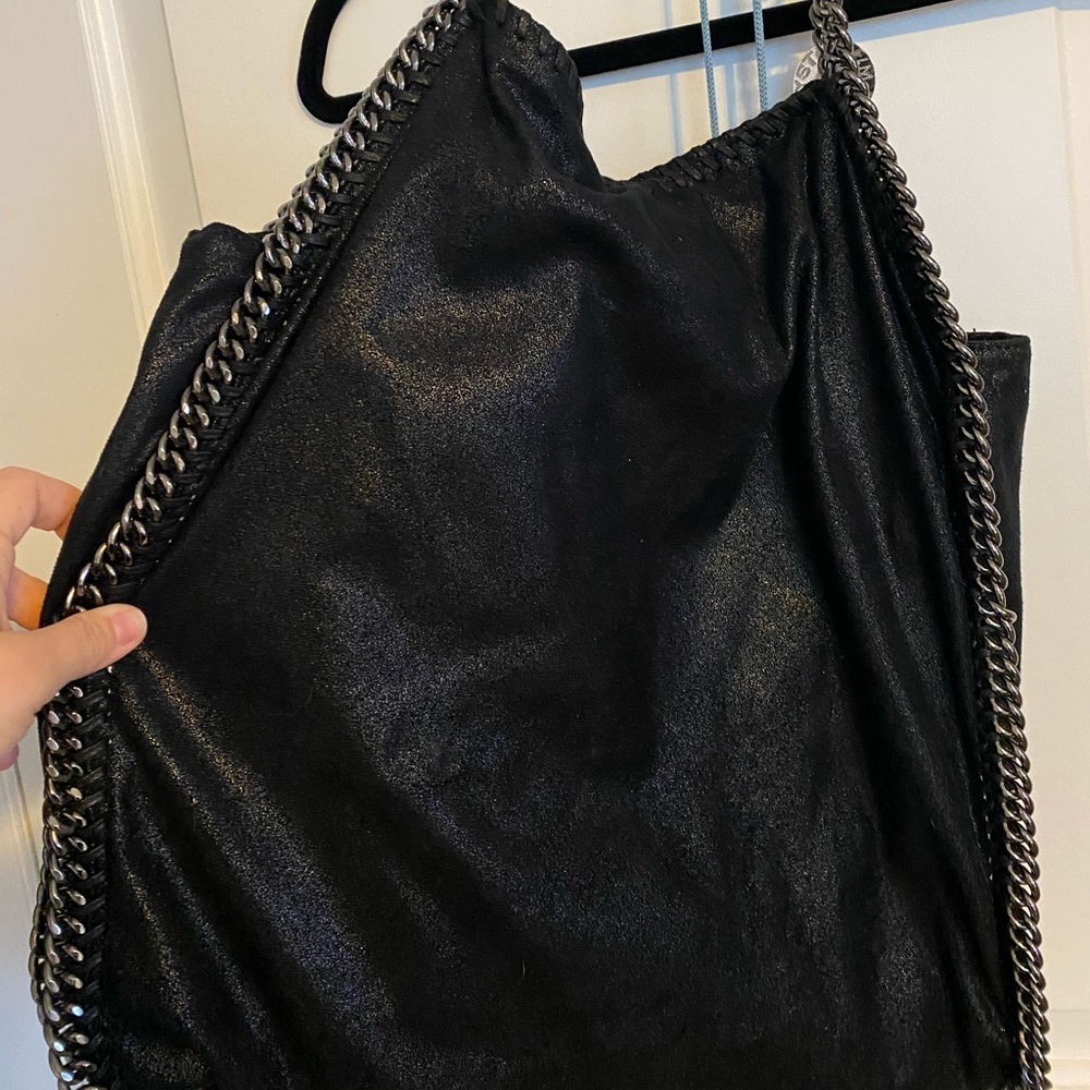 Over the shoulder Stella McCartney Falabella purse
